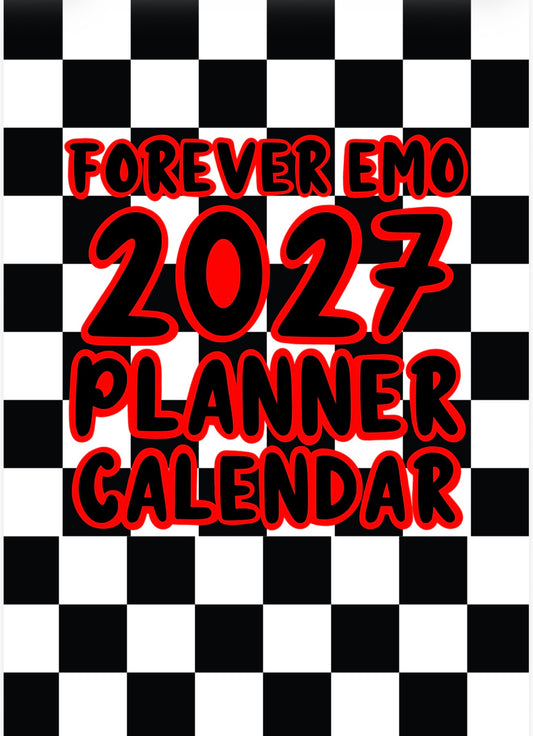 2027 Checkerboard Planner Calendar