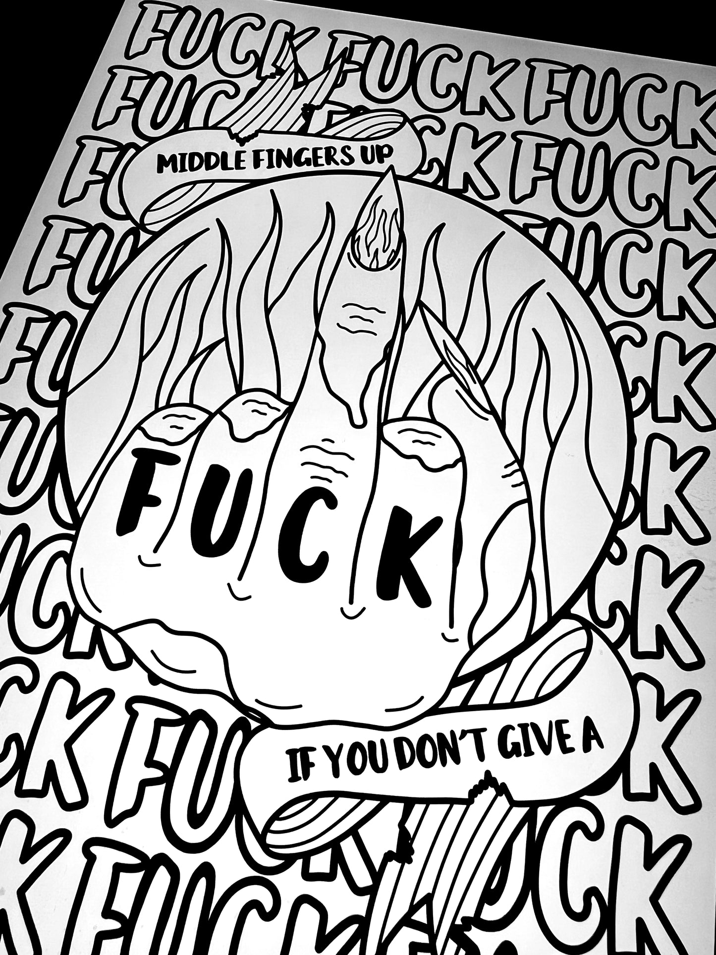 This Is Sempiternal 2 (EXPLICIT) A4 Colouring Book