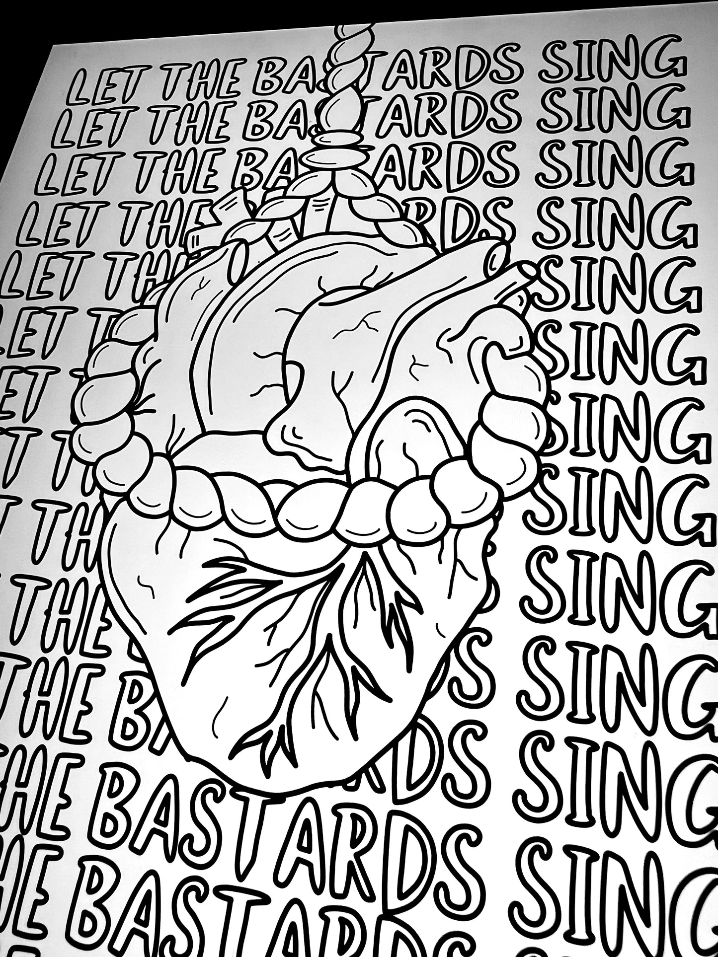 This Is Sempiternal 2 (EXPLICIT) A4 Colouring Book