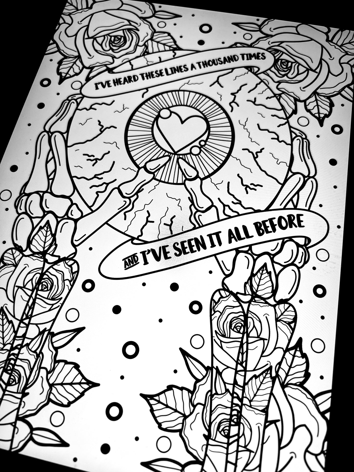 This Is Sempiternal A4 1 Colouring Book