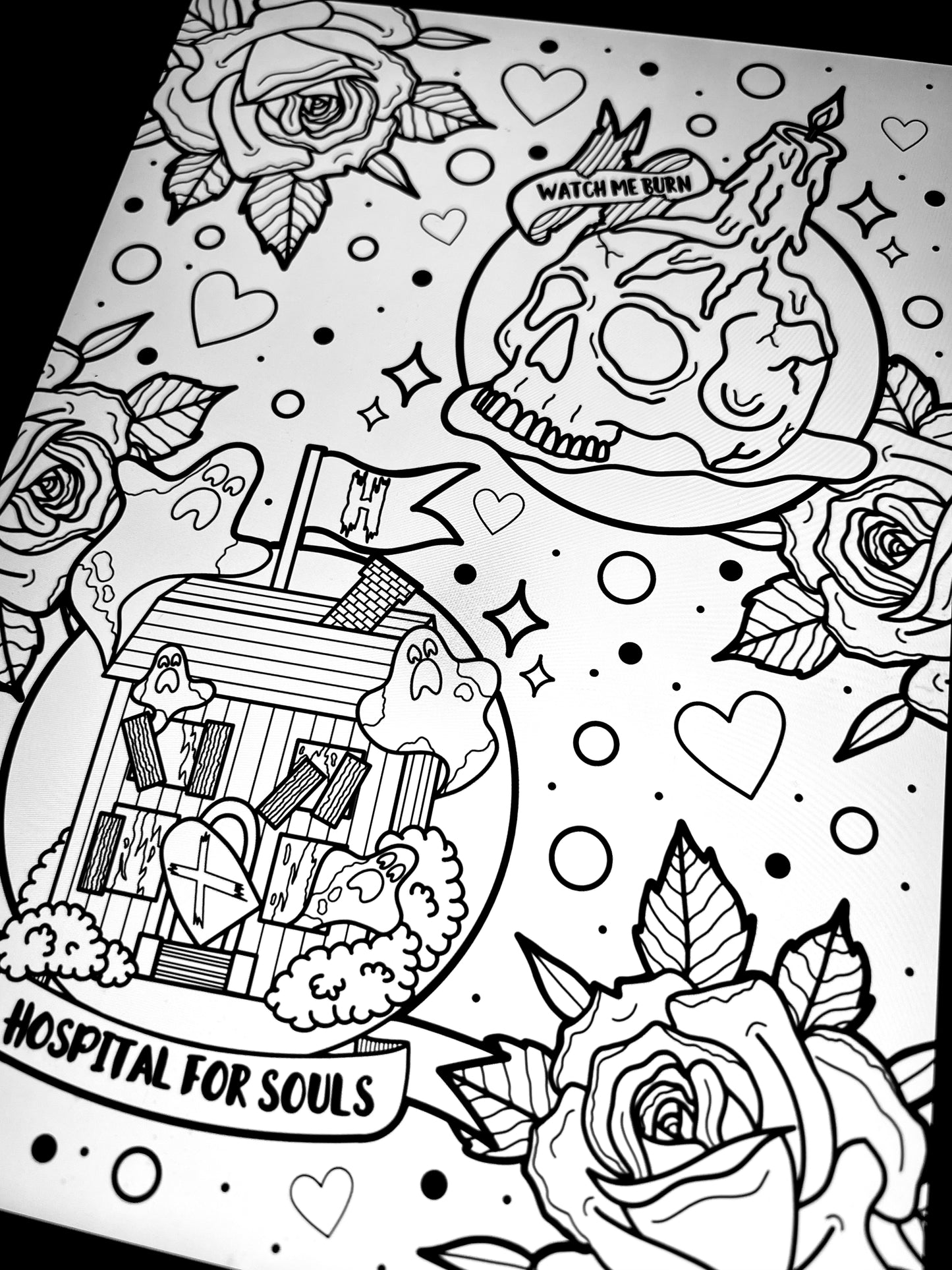 This Is Sempiternal A4 1 Colouring Book