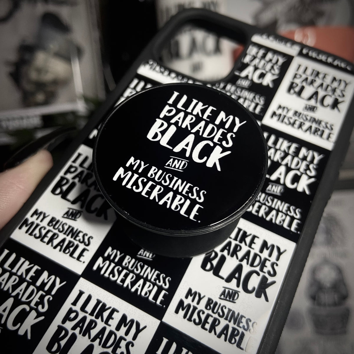 Miserable Business Pop Socket