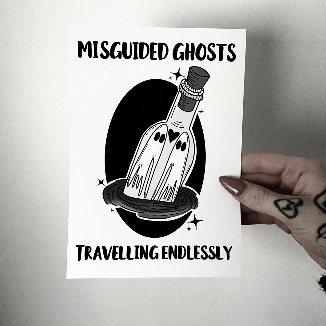 Misguided Ghosts Print