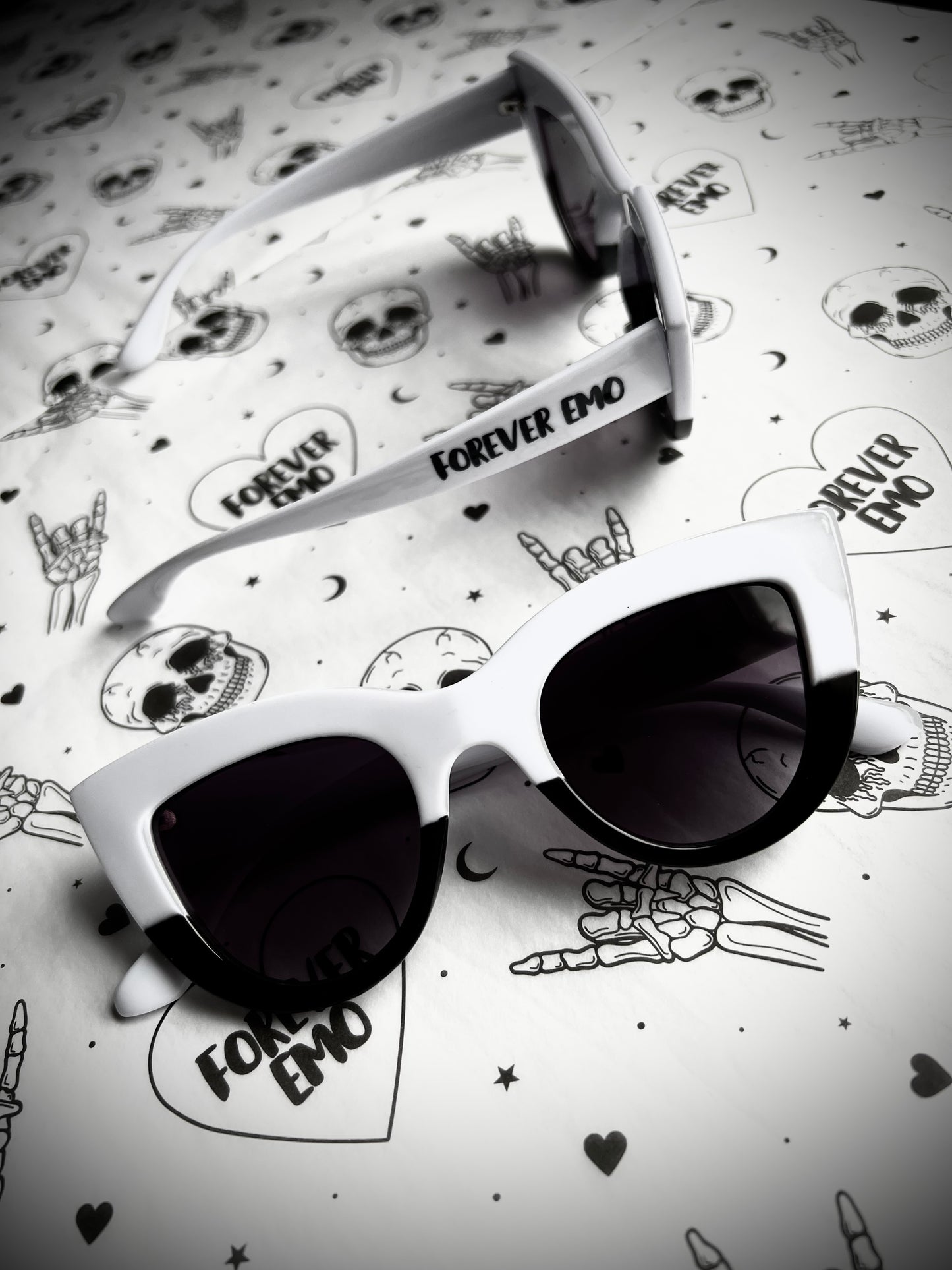 Forever Emo Monochrome Sunglasses