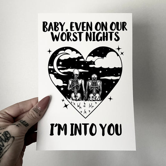 On Our Worst Nights Print