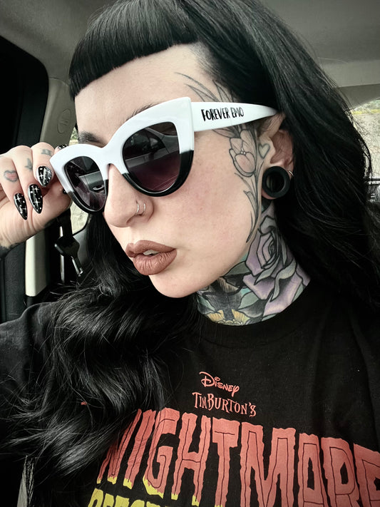 Forever Emo Monochrome Sunglasses