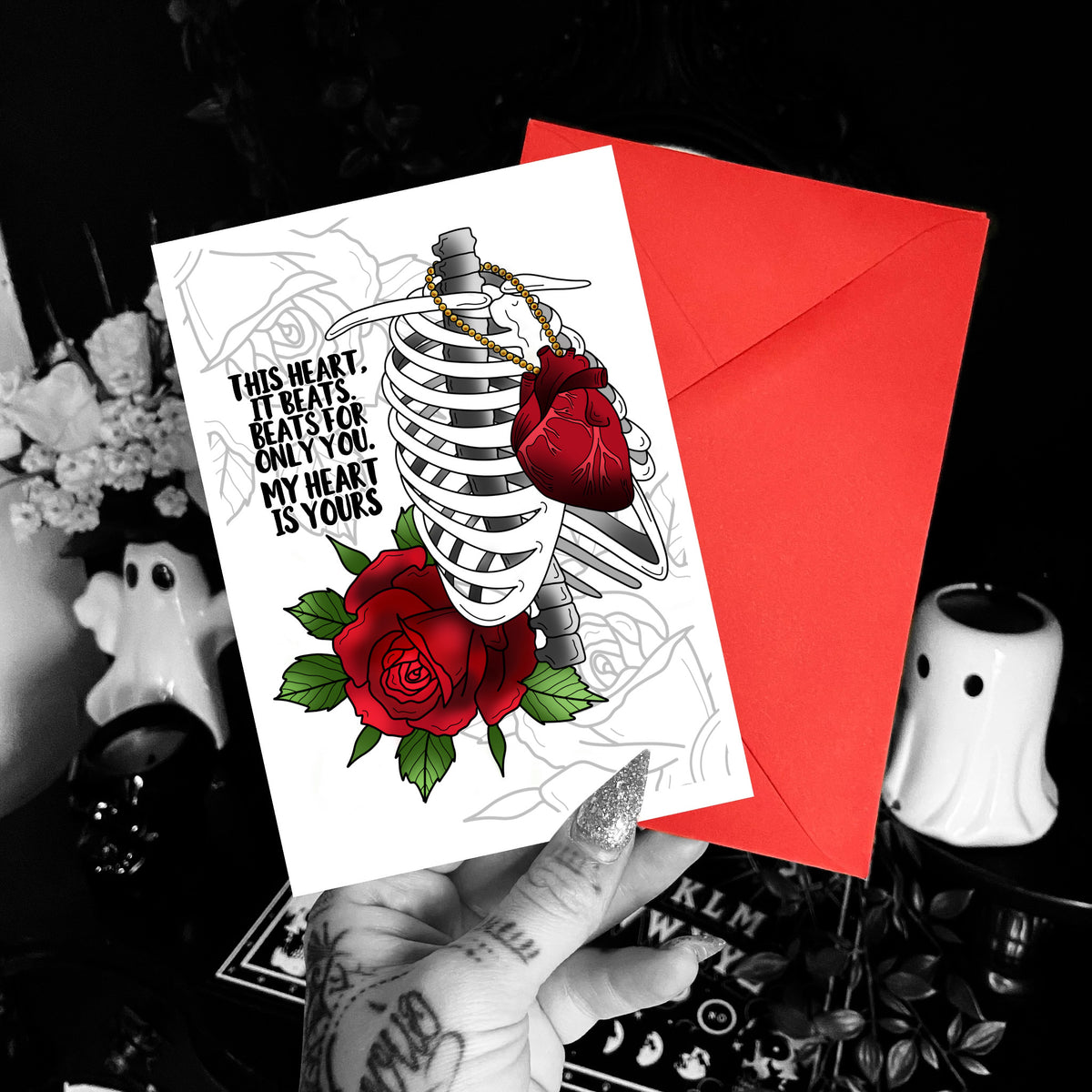 My Heart A6 Card