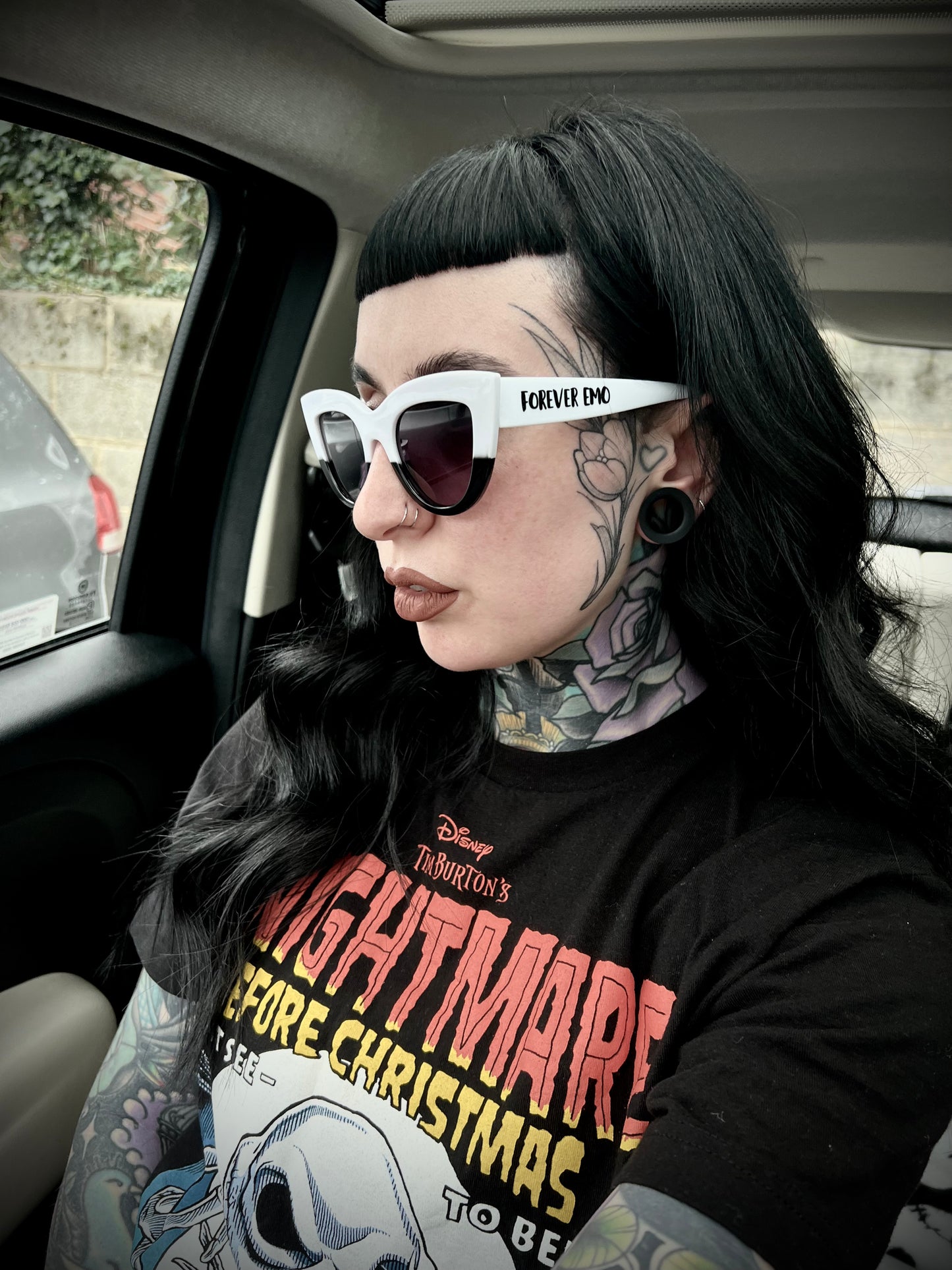 Forever Emo Monochrome Sunglasses