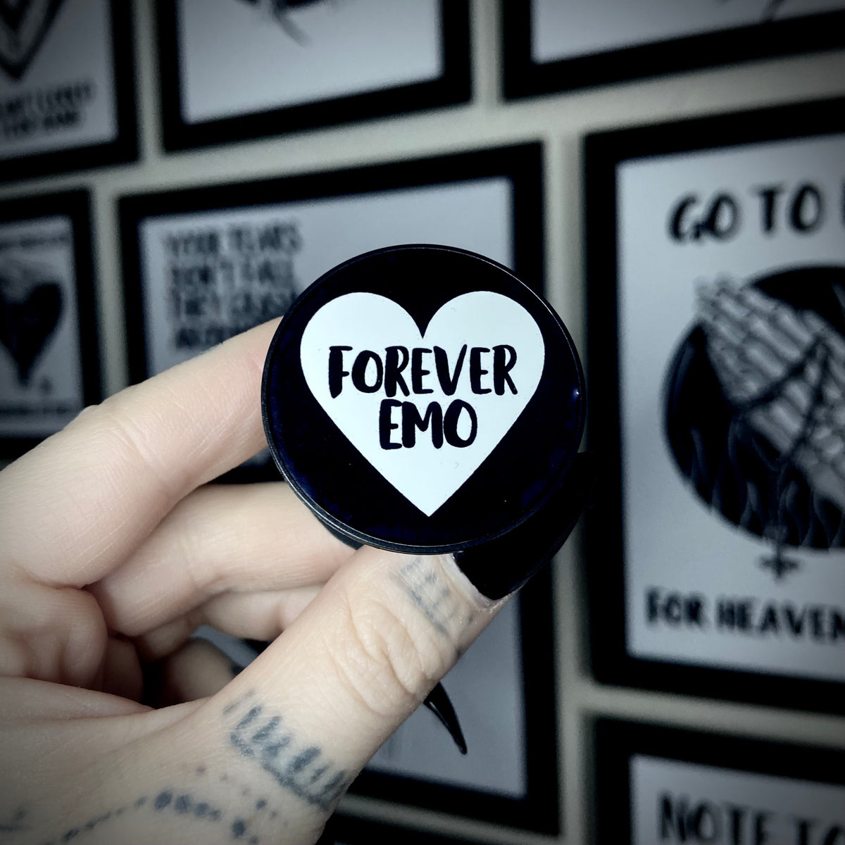 Forever Emo™ Pop Socket