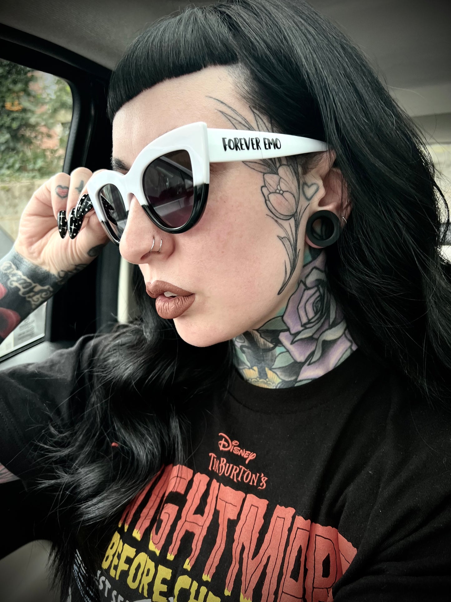Forever Emo Monochrome Sunglasses