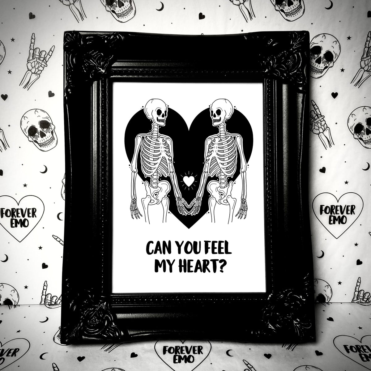 Can You Feel My Heart Print