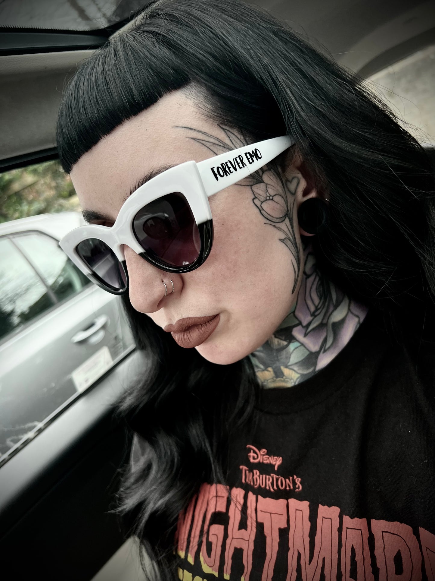 Forever Emo Monochrome Sunglasses