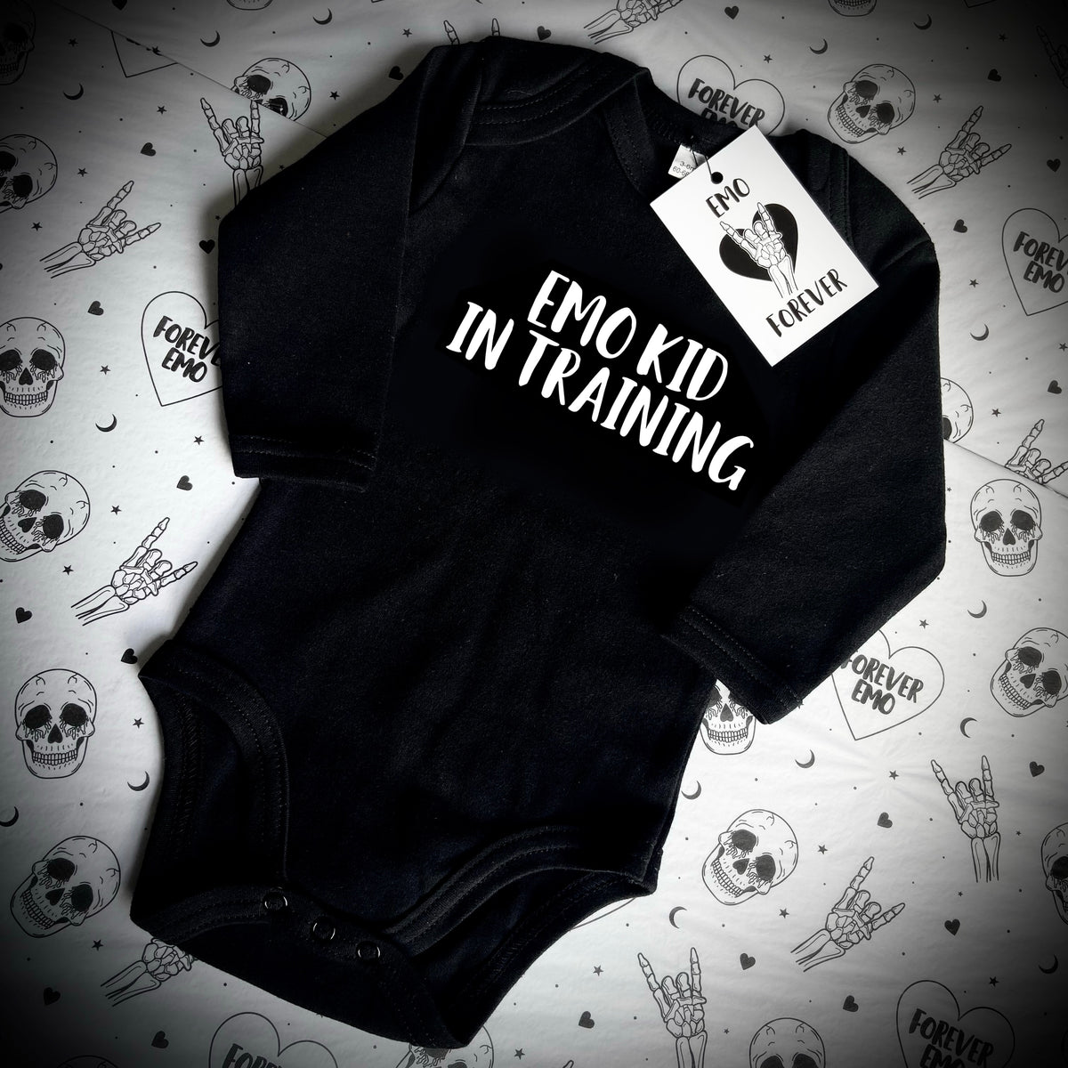 Emo Kid In Training Bodysuit