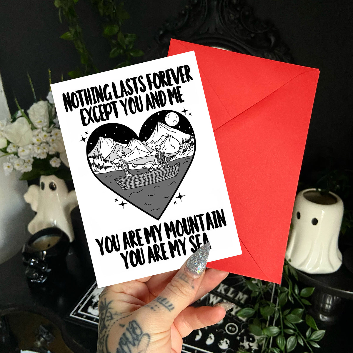 You Are My Mountain A6 Card
