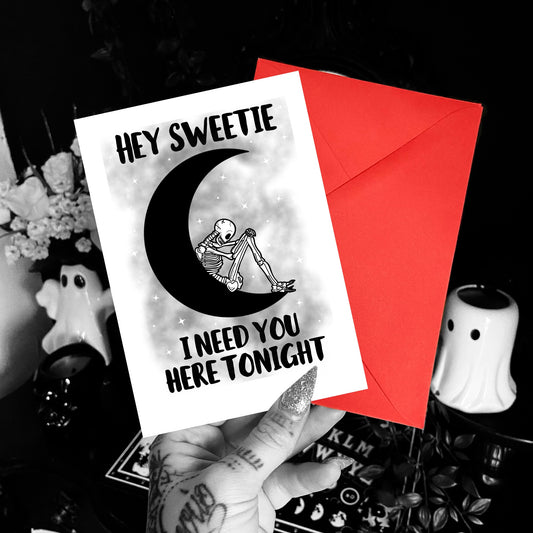 Hey Sweetie A6 Card