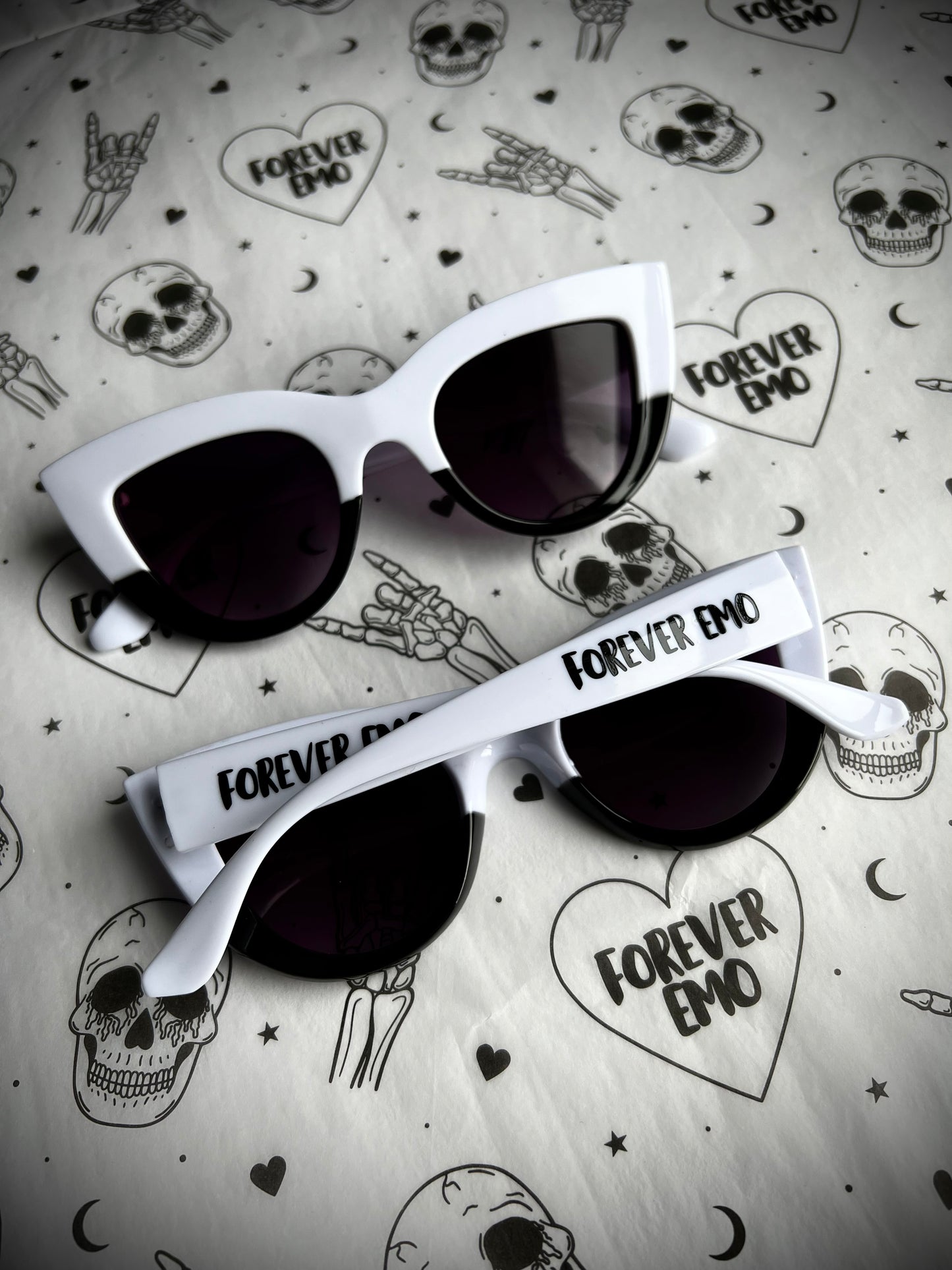 Forever Emo Monochrome Sunglasses