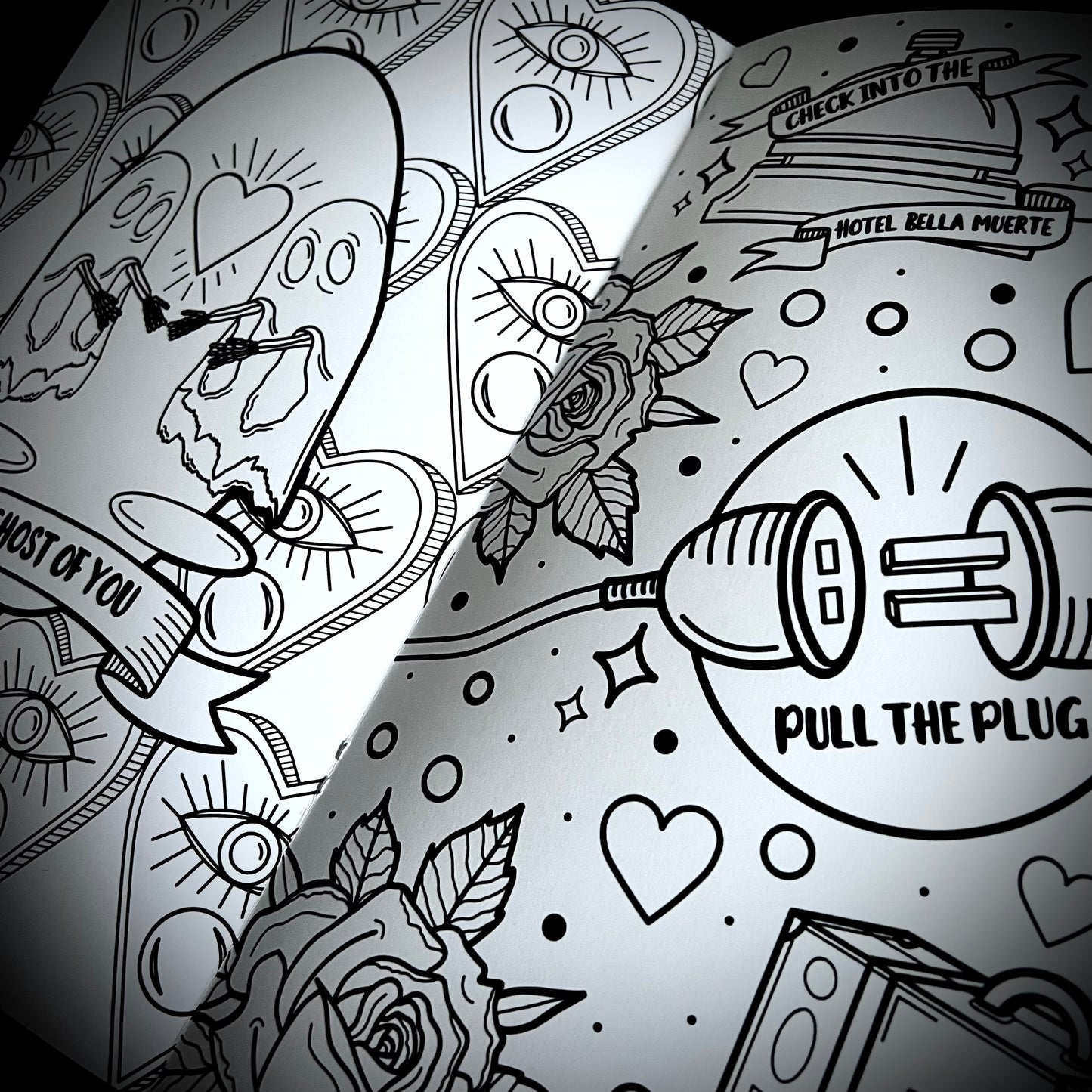 Sweet Revenge A4 Colouring Book
